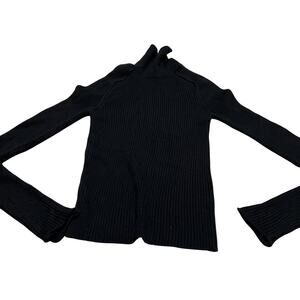 Universal Thread Women's Black Ribbed Turtleneck Pullover Sweater - XS - NWT